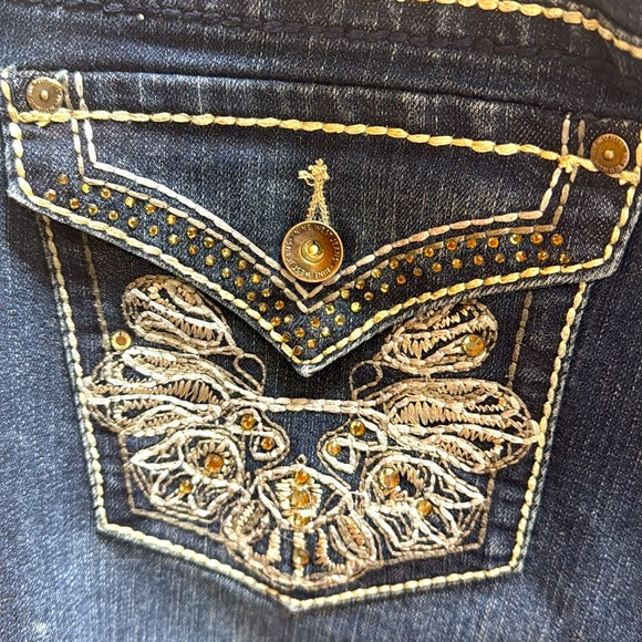 Nine West Jean  Date Night Fit capri shorts size 12 - Picture 5 of 9